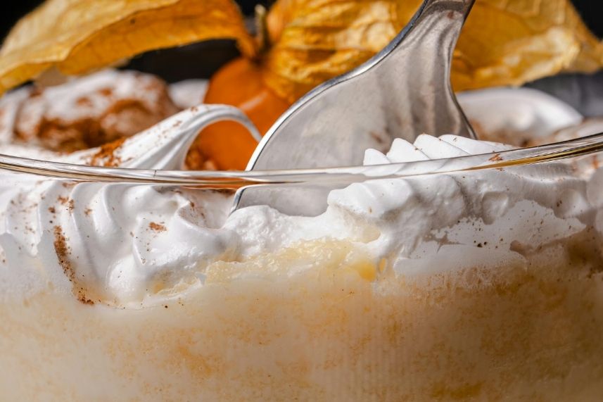 Nuestro delicioso postre panna cotta.