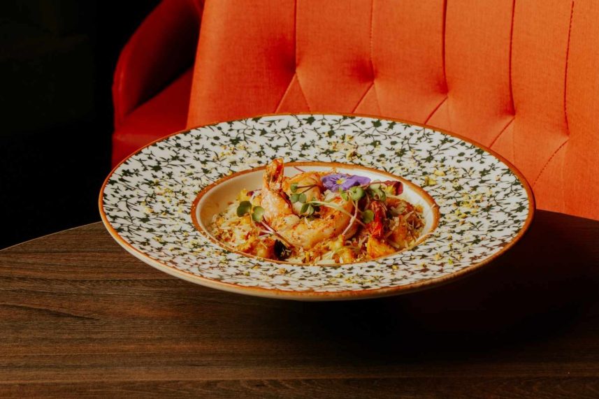 Entrada ligera en Sibari rooftop Meellín